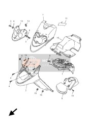 X01F153A1000, Emblema Yamaha, Yamaha, 2